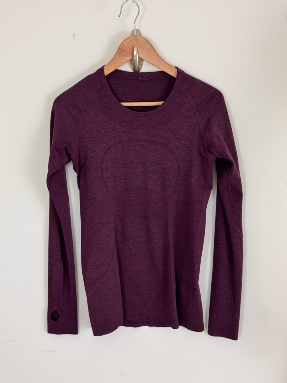 lululemon athletica Swiftly Long Sleeve Shirt Maroon